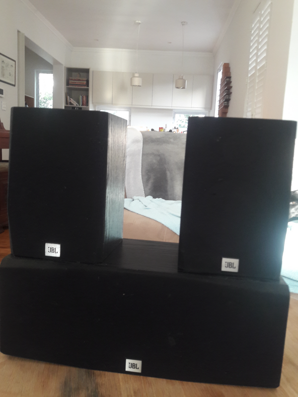 JBL centre and surround speakers