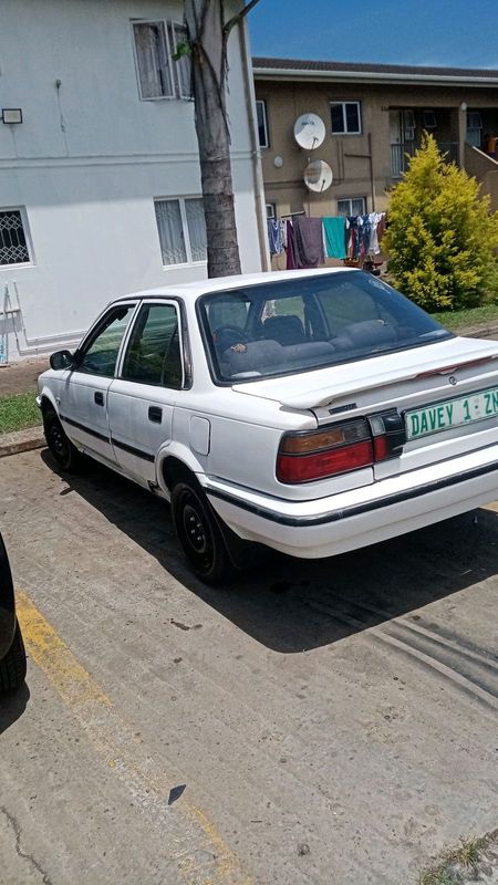 1996 corolla ,160i  5 speed with power steering