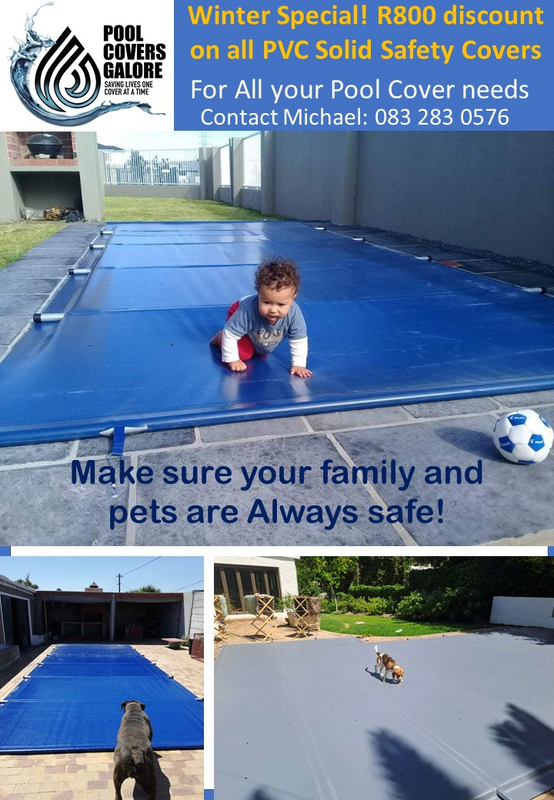 Pool covers on special now! Cover your pool for the winter and keep your family and pets safe!