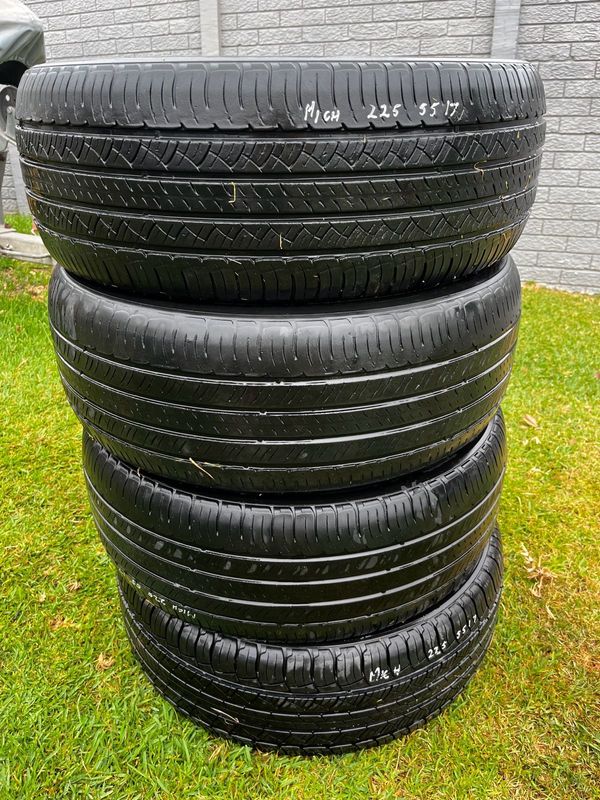Michelin Tyres 225/55/17