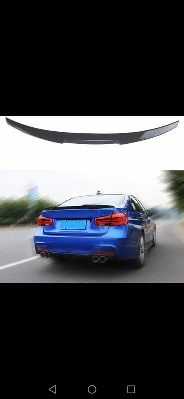 Bmw f30 boot spoiler on sale
