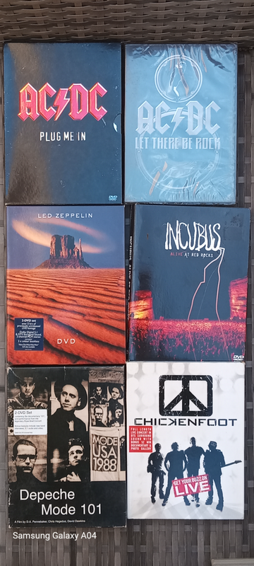 Hard Rock/Heavy Metal Digipacks CDs&#43;DVDs.