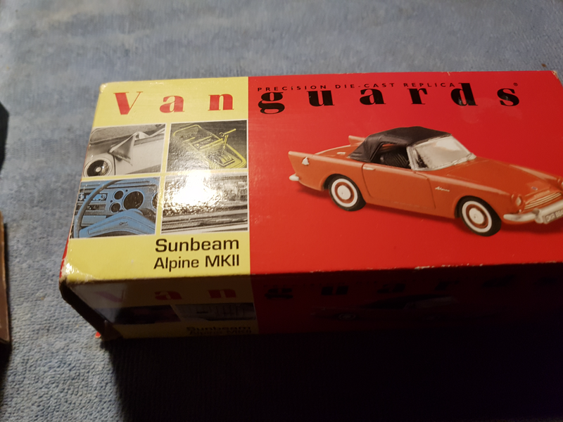 Mint and box model cars