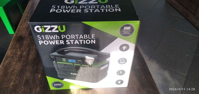 Gizzu 518Wh Portable Power Station