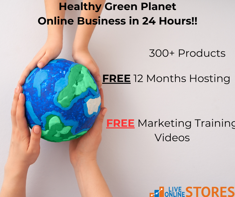 Healthy Green Planet Eccommerce Store