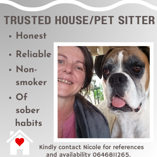 Pet/House sitter