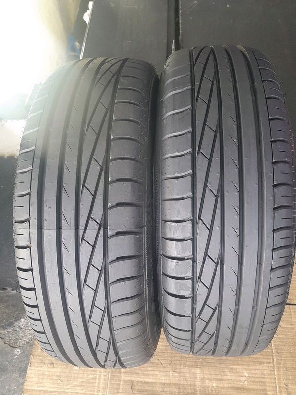 A pair of Brand New 195/65R15 GOODYEAR TYRES