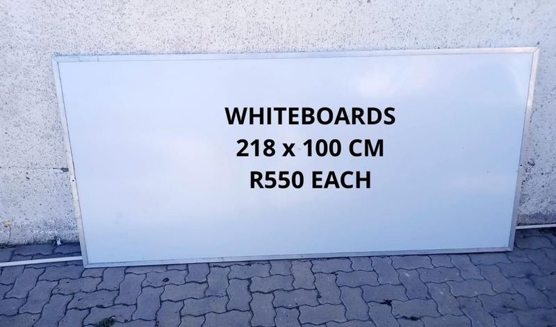 GOOD QUALITY METAL &amp; ALUMINUM FRAME WHITE BOARDS FOR SALE