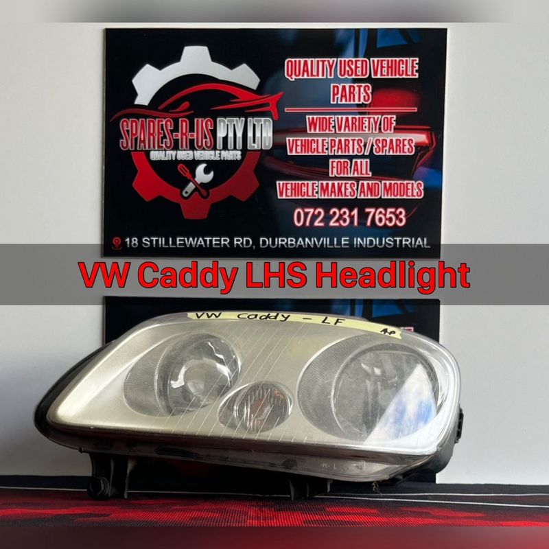 VW Caddy LHS Headlight for sale