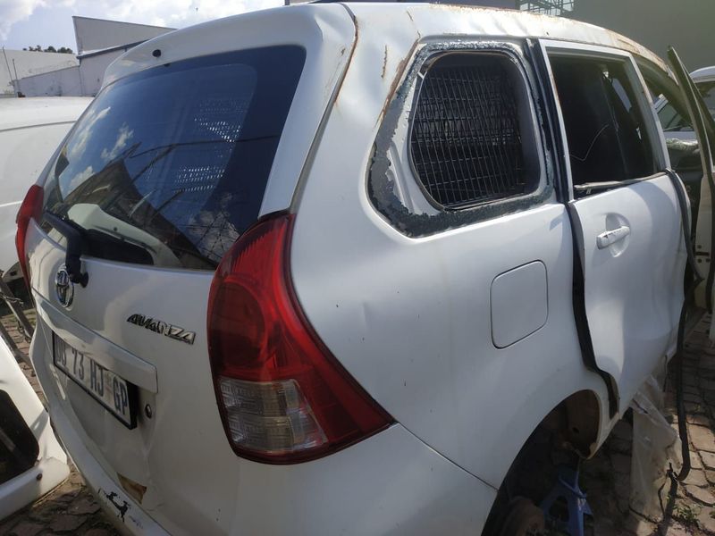 Toyota Avanza Stripping for Spares