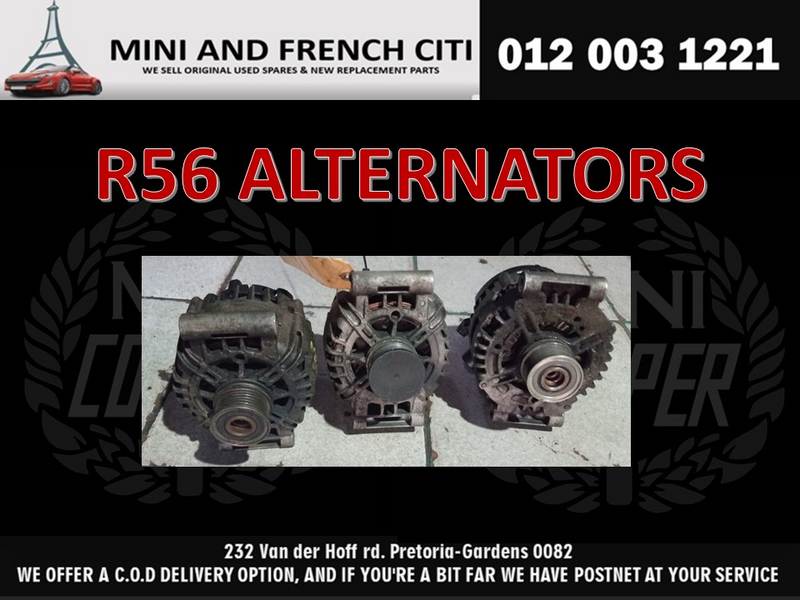 Mini Cooper R56 Alternators