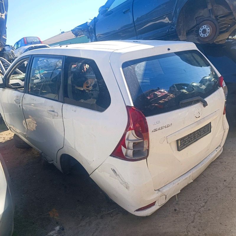 Toyota avanza 1.5L stripping for spares