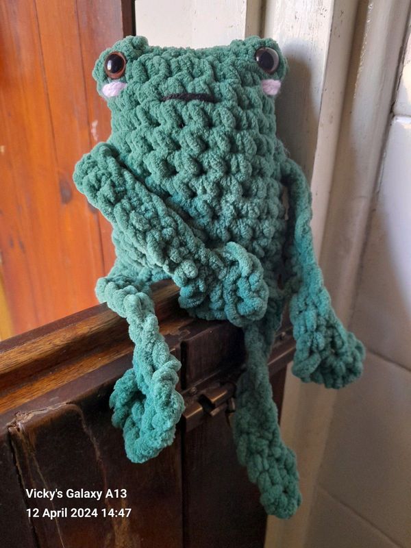 Adorable Crochet Froggy