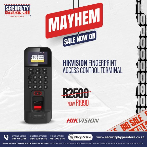 Hikvision Fingerprint Access Control Terminal