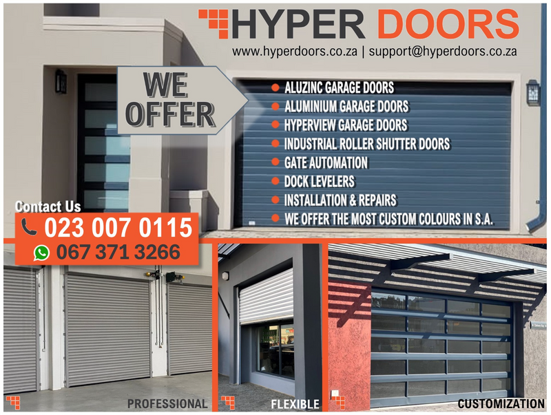 Residential Garage Doors &amp; Industrial Roller Shutter doors