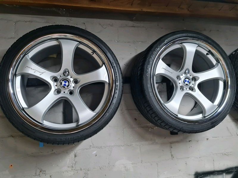 20 inch concave narrow wide rims and tyres for sale.