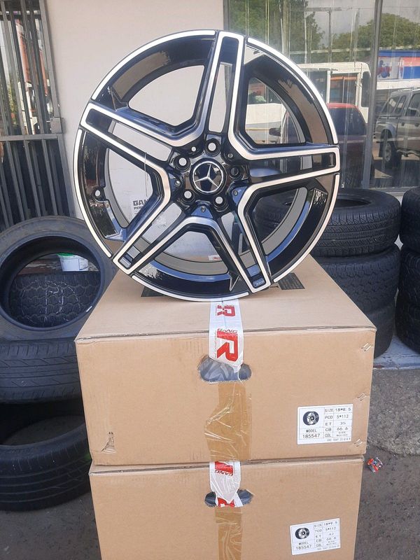 Mercedes Benz mags size 18 8.5j and 9.5 j narrow and wide