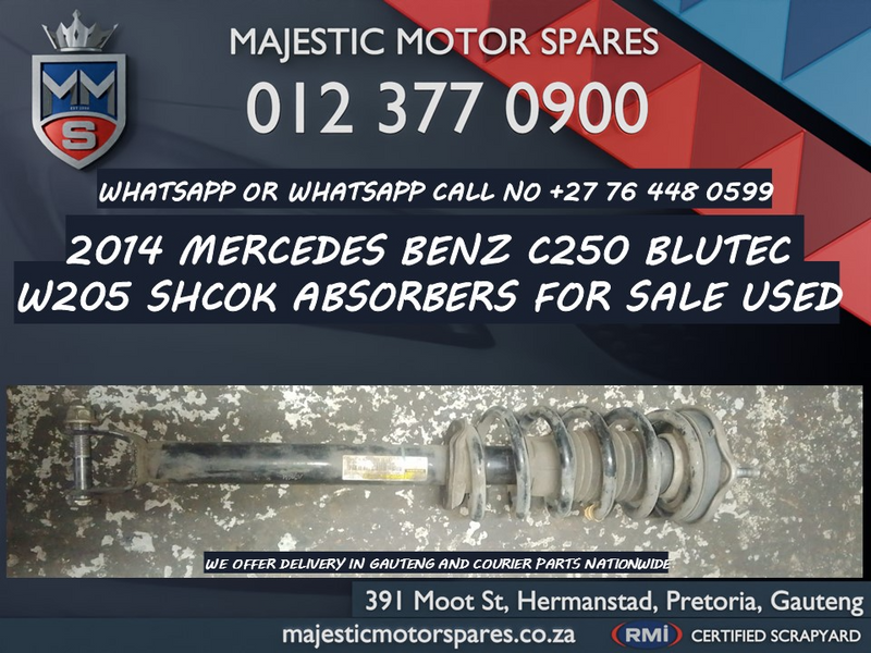 Mercedes C220 W205 shock absorber for sale used