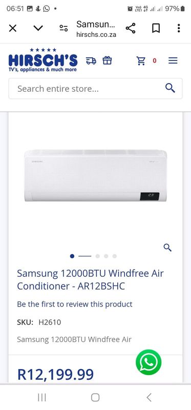 Aircon 12btu