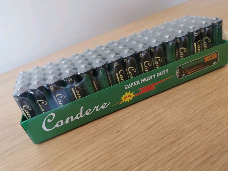 AAA BATTERY PACK OF 60 PCS