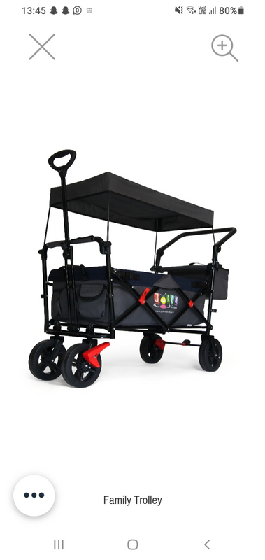 4x4 Jolly trolly stroller for kids