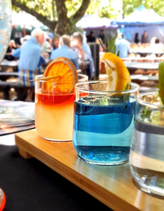 Cocktails and Mocktails at Franschhoek Village Market