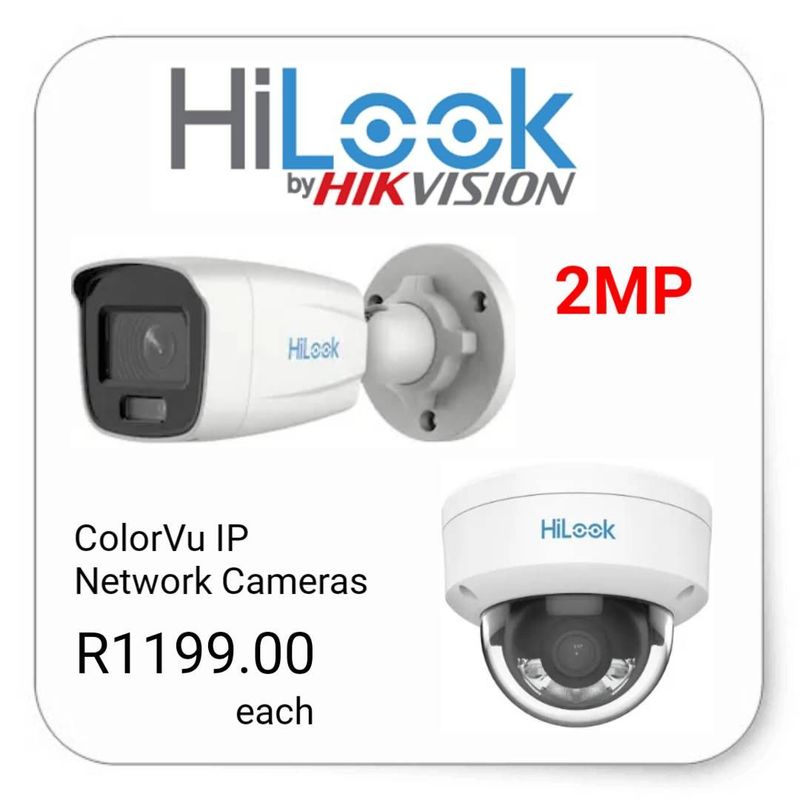 HiLook ColorVu IP cameras