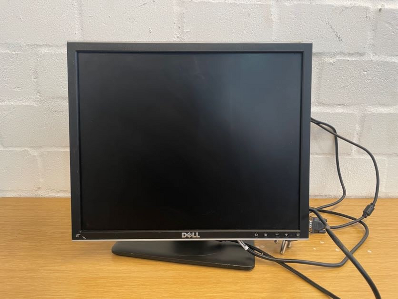 Dell 19inch PC Monitor Silver &amp; Black-