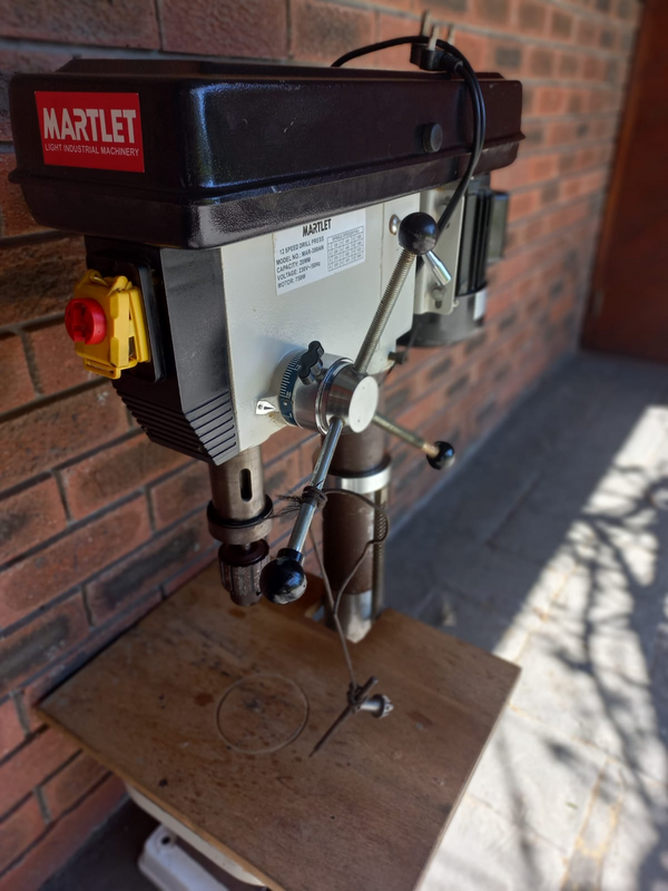 Martlet 12 Speed 20mm Drill Press MAR-380-AN