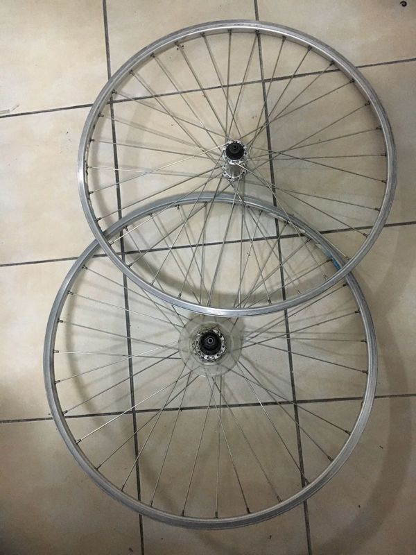 Bicycle wheels for sale (double walled)