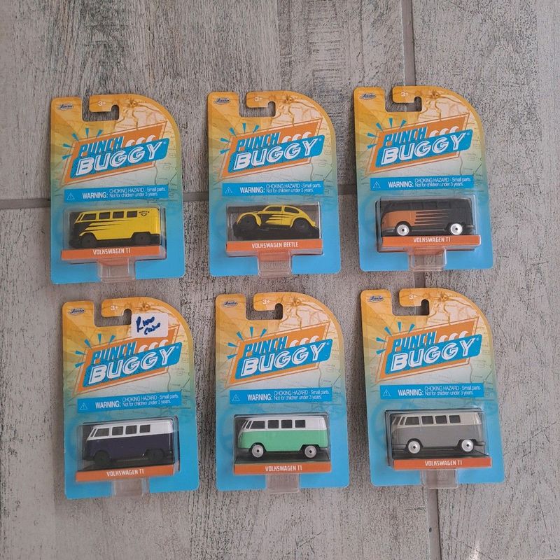VW Kombi toy collection