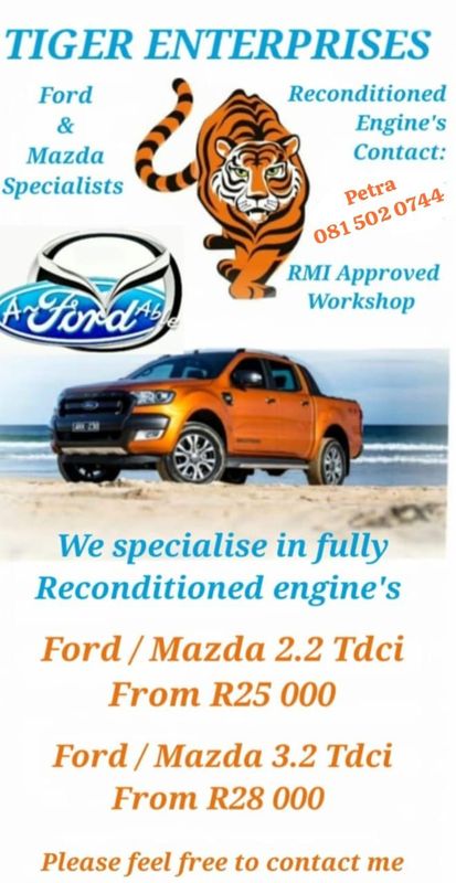 Mazda/ford engines