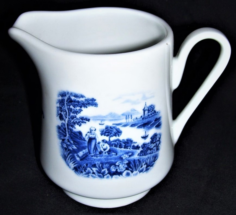 Vintage - The House of William and James - PASTORAL MILK JUG - Staffordshire England
