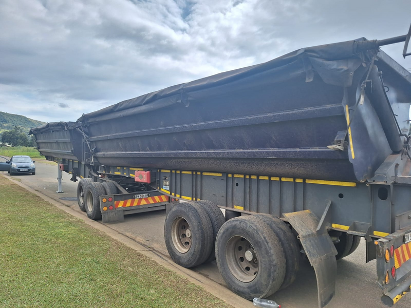 SA TRUCK BODIES 45 CUBE SIDE TIPPER LINK 2008