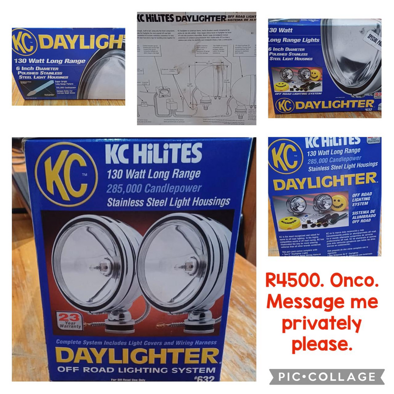KC Hilites, 130 watt Long range lights