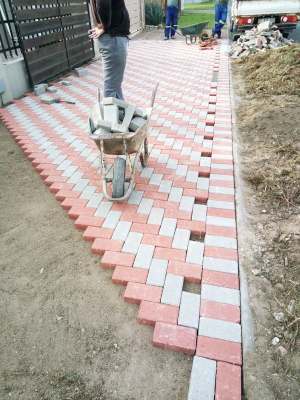 All colours paving