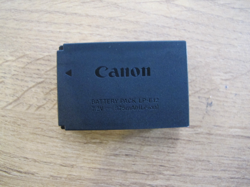 Canon LP-E12 Original Battery Pack in excellent condition