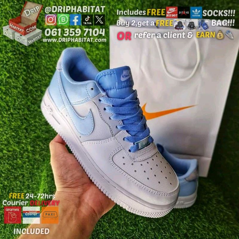 Nike air force 1 psychic blue