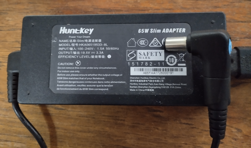 Huntkey slim AC adapter for HP Probook 4530s laptop