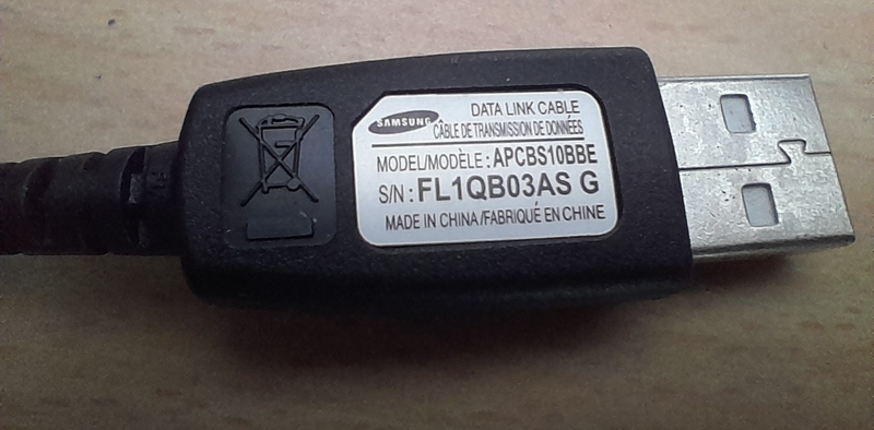 Samsung APCBS10BBE Data Link Cable