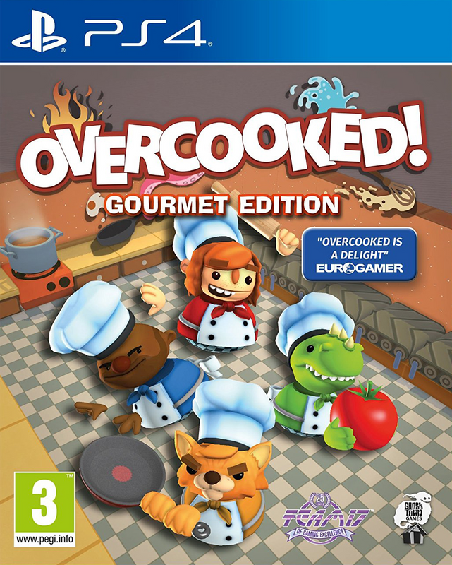 PS4 Overcooked: Gourmet Edition (new)