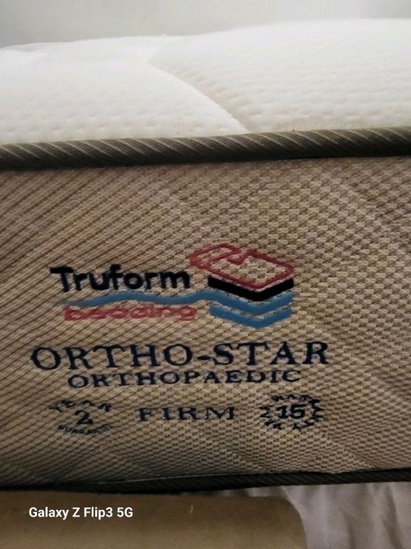 Truform Orthopedic queen bed set
