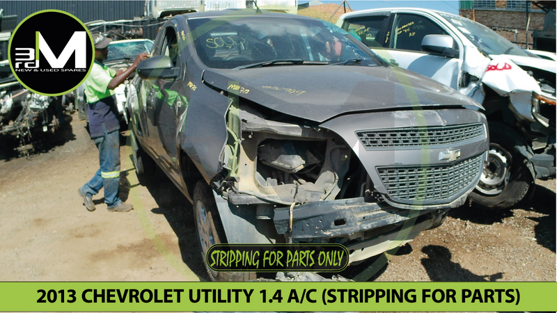 2013 Chevrolet Utility 1.4 Petrol A/C (STRIPPING FOR PARTS)