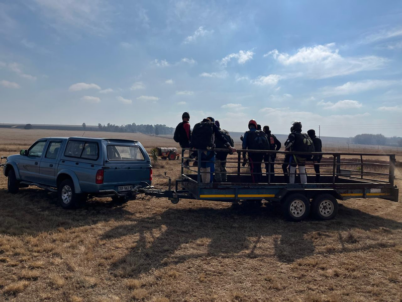 Bakkie and trailer for Hire