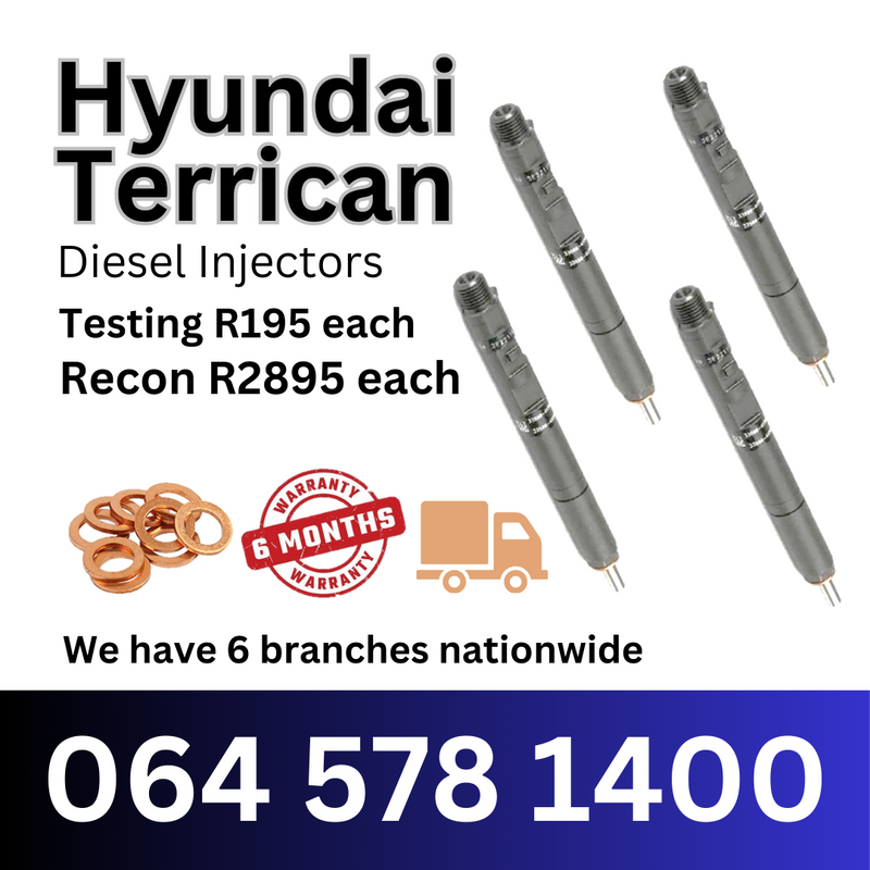 Hyundai Terrican diesel Injectors for sale
