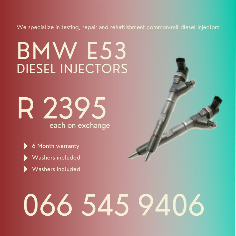 BMW X5 E53 diesel injectors for sale on exchange