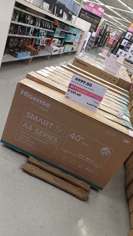 Brandnew- HISENSE 40-inch SMART LED TV A4_SERIES