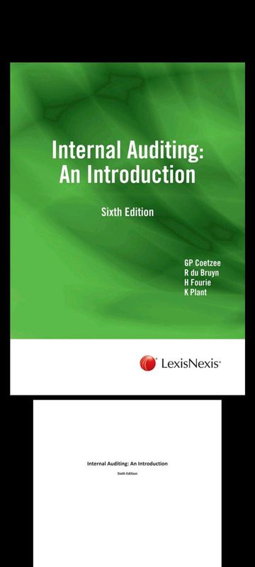 Internal Auditing an Introduction 6th edition