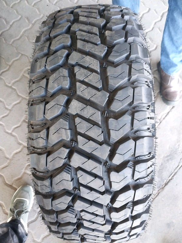 One new 265 65 17 mud terrain tyre available for sale