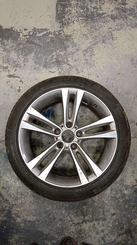 BMW rim and Tyre